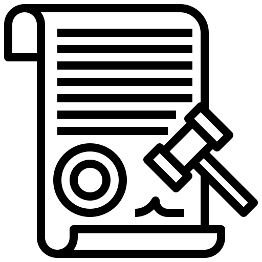 Law and policy icon